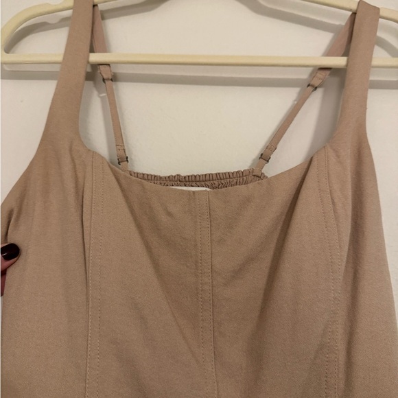 Abercrombie & Fitch Nude/Tan Corset Style Top- Medium - Picture 2 of 8